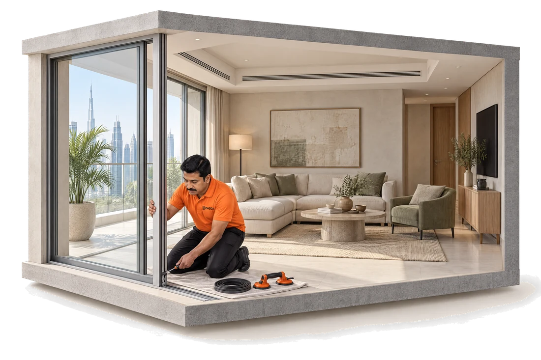 Glass, aluminium & doors