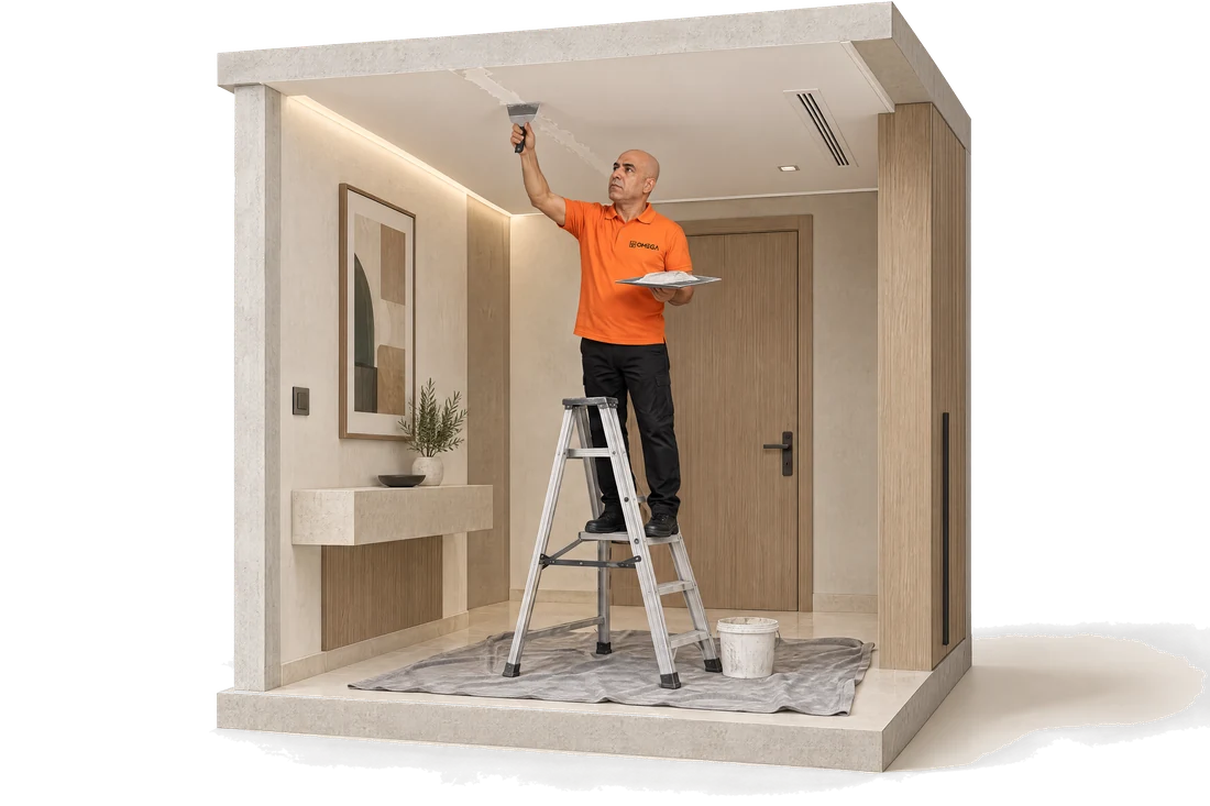 Gypsum, plaster & ceilings