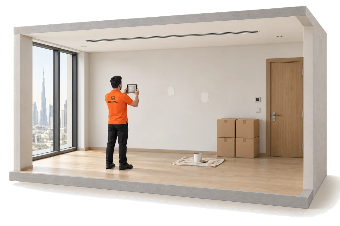 Illustration of move-out deposit protection